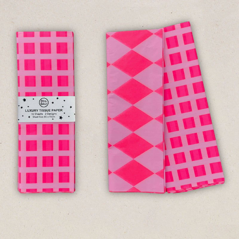 Patterned Tissue, Pink/Lilac