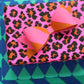 Patterned Tissue, Leopard Ginger/Pink