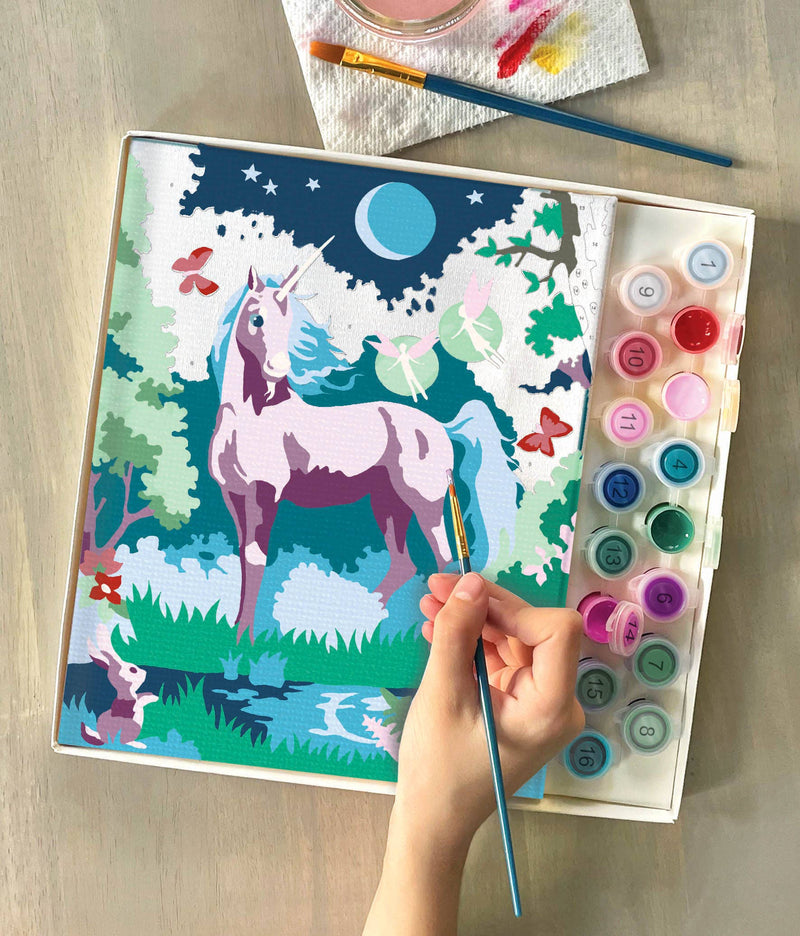 Paint By Numbers, Moonlit Unicorn