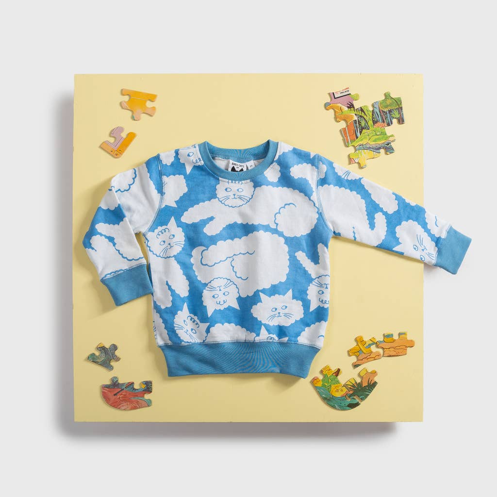 Kids Cloud Cat Sweater