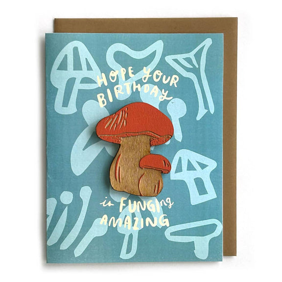 Pic of the Funging Amazing - Mushroom Magnet w/Card""