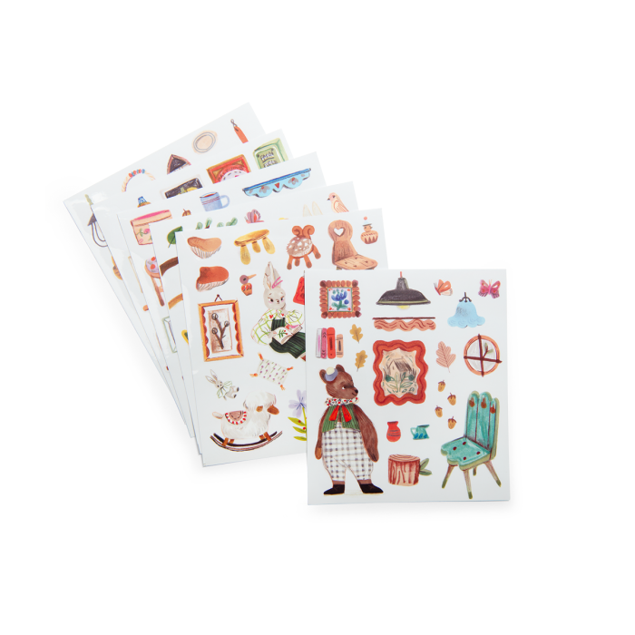 Les Minouchkas Coloring Book