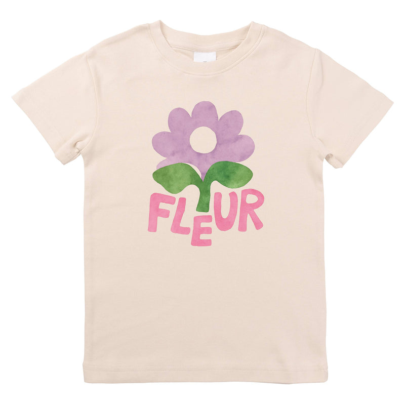 Fleur French Flower  Tee Shirt