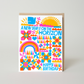 New Year Birthday Card by Lisa Congdon: Paper Tab