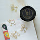 Gold Plated Paper Clips- Dog