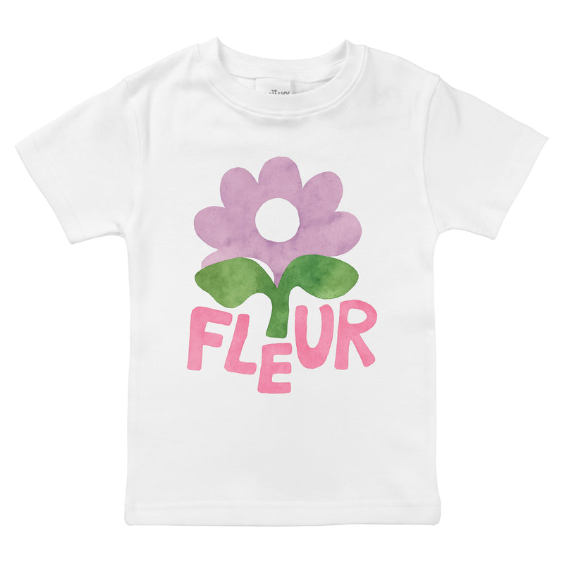 Fleur French Flower  Tee Shirt