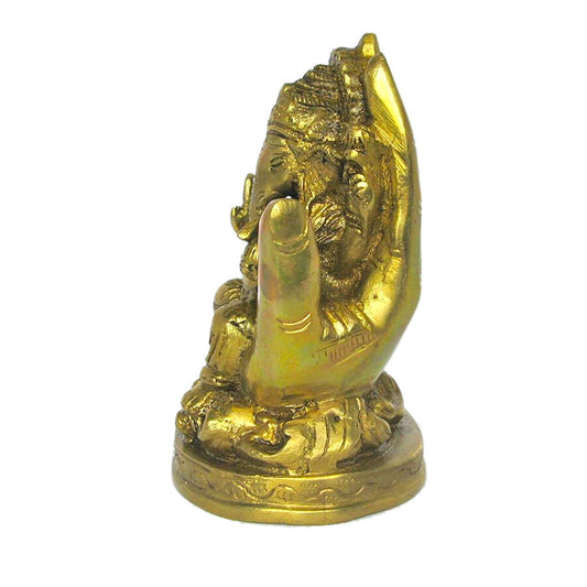 Ganesha Brass Statue