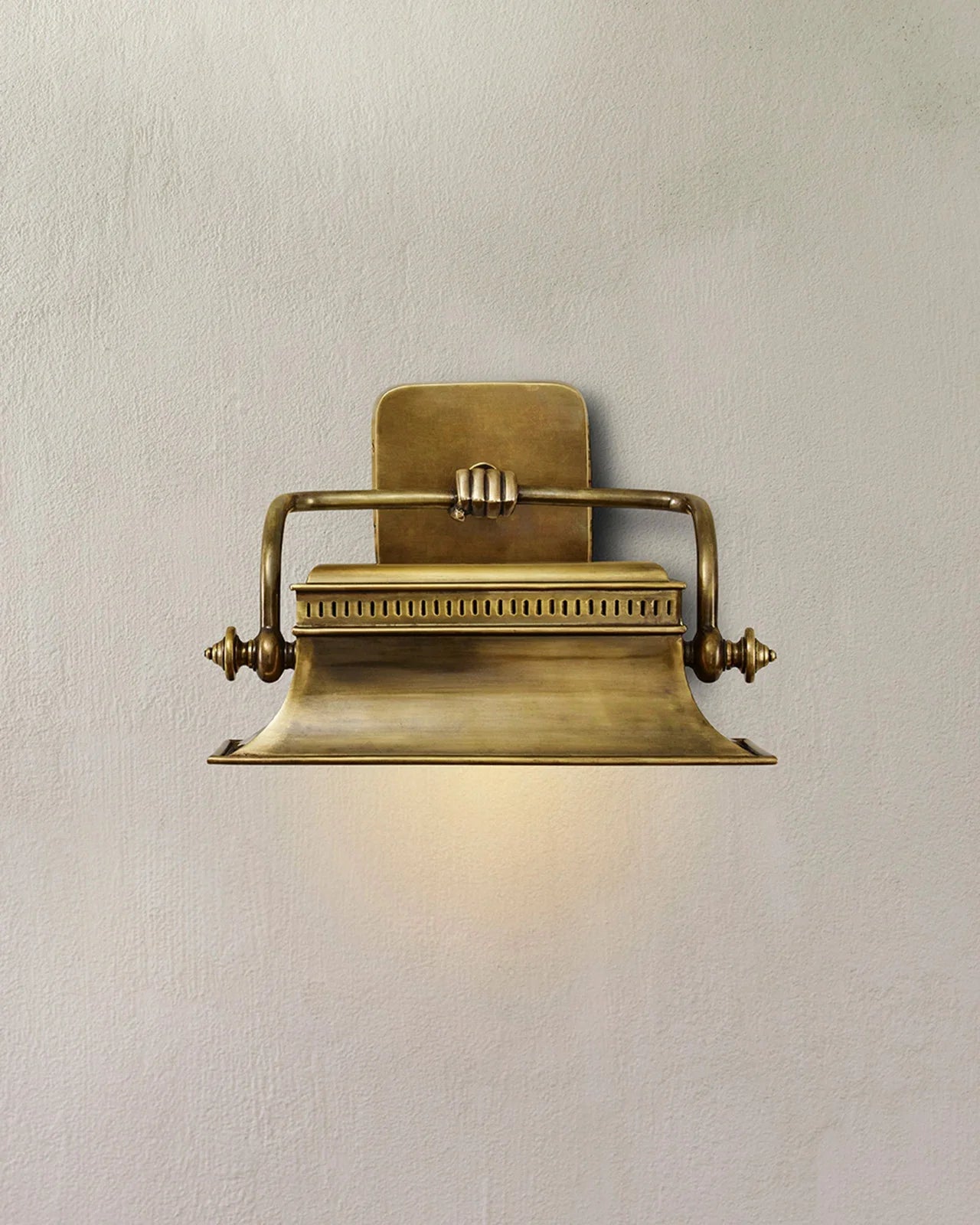 THE NAPOLEON BRASS WALL SCONCE 13"W