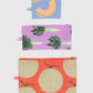 Baggu Flat Pouch Set, Japanese Produce