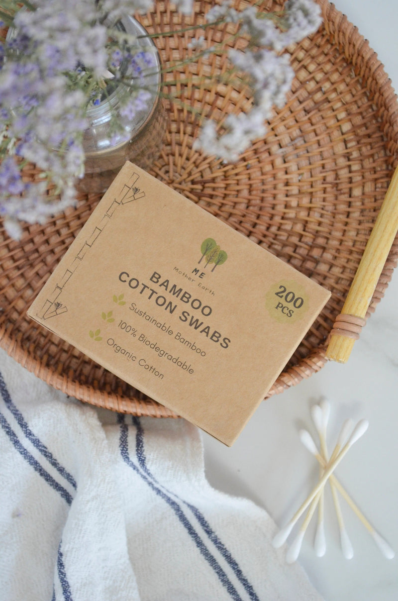 Bamboo Cotton Swabs