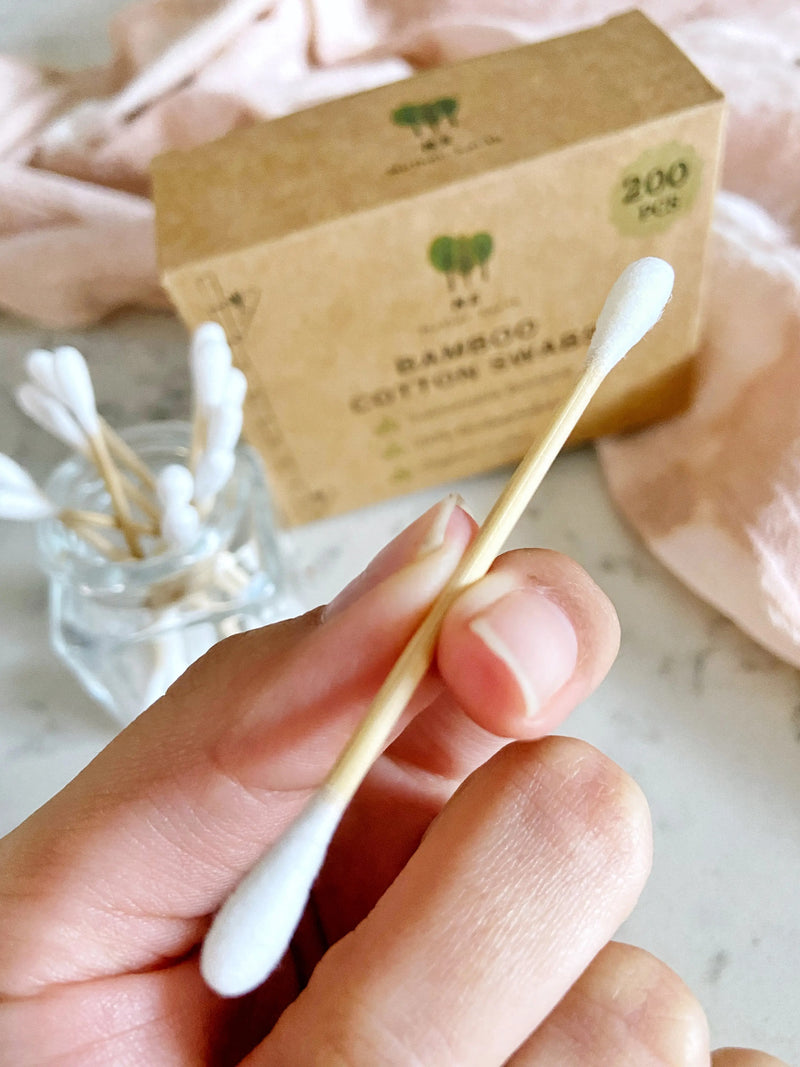 Bamboo Cotton Swabs