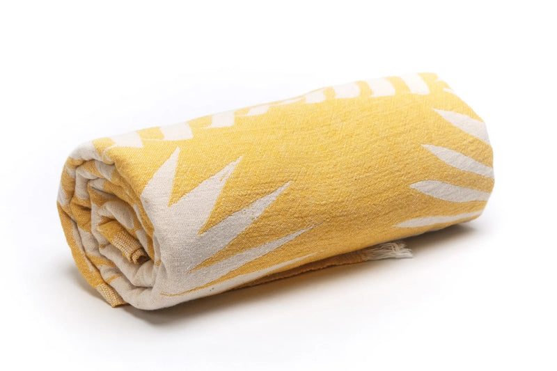 Aloom Shrine Towel, Yellow