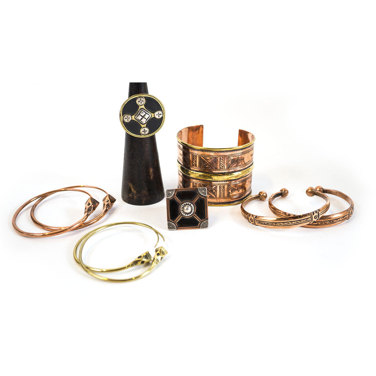 Copper and Brass Tuareg Collection