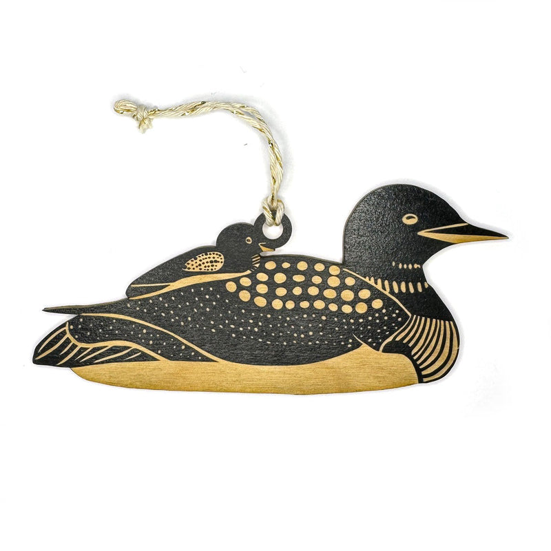 Pic of the Loon Ornament""