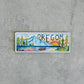 Oregon Rectangle Magnet