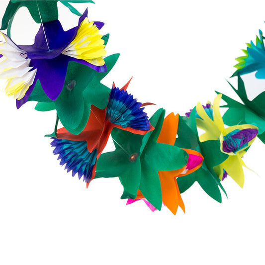 Image Pointed Paper Flower Garland