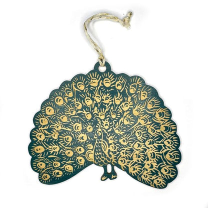 Pic of the Peacock Ornament""
