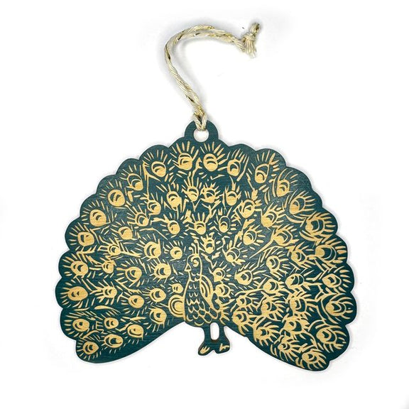 Pic of the Peacock Ornament""