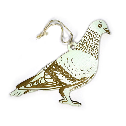 Pic of the Pigeon Ornament""