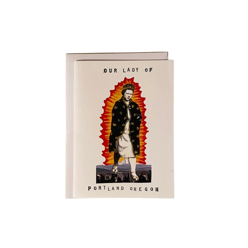 Our Lady of Portland Greeting Card