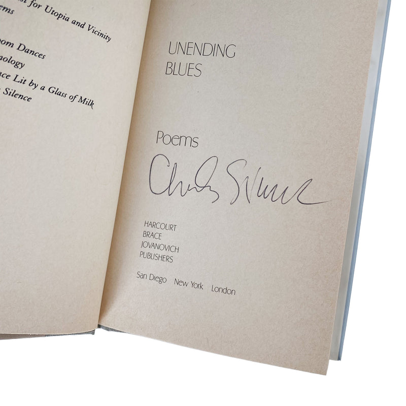 Unending Blues Poems by Charles Simic