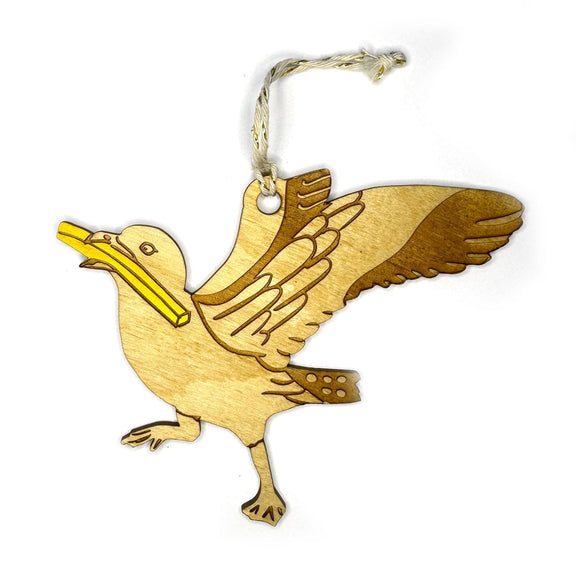 Pic of the Seagull Ornament""