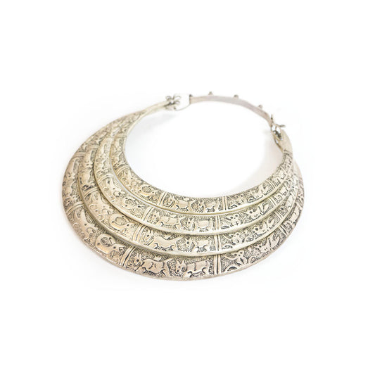 Miao Silver Ceremonial Necklace, 1