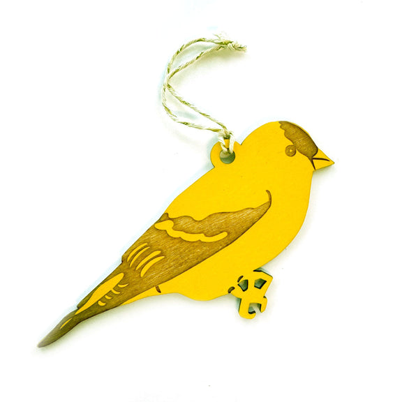Pic of the Tanager/Goldfinch Ornament""