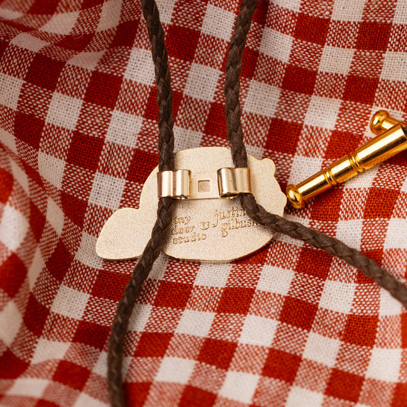 Tomato Pin Cushion Tie with Justine Gilbuena