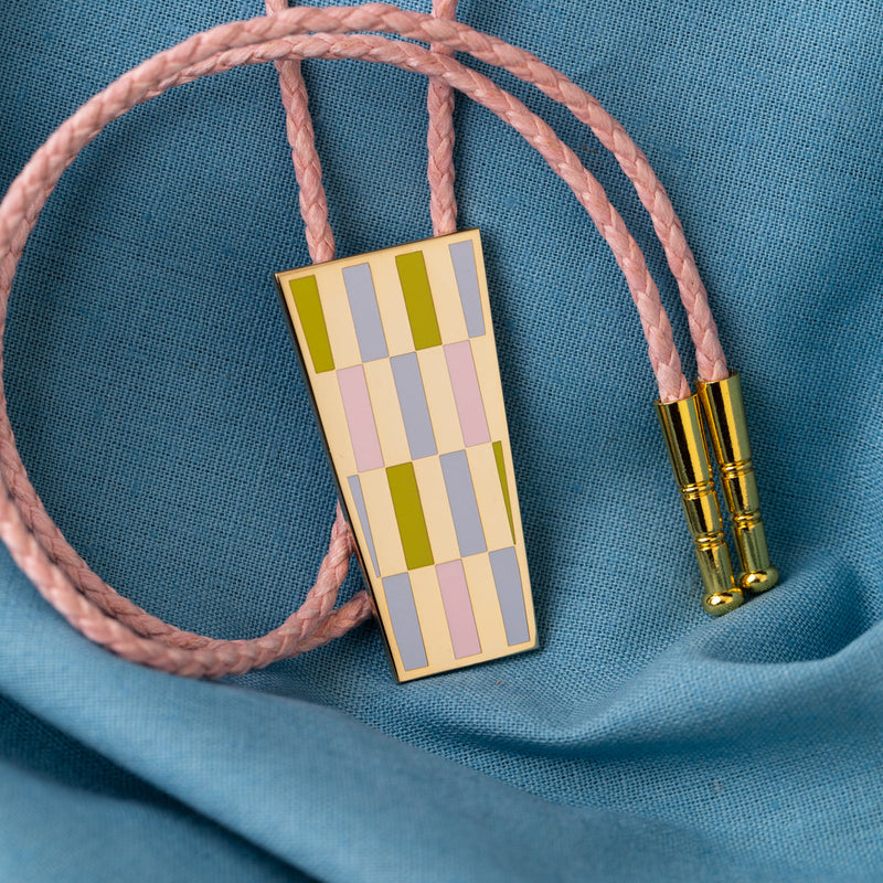 Tall Tile Bolo Tie
