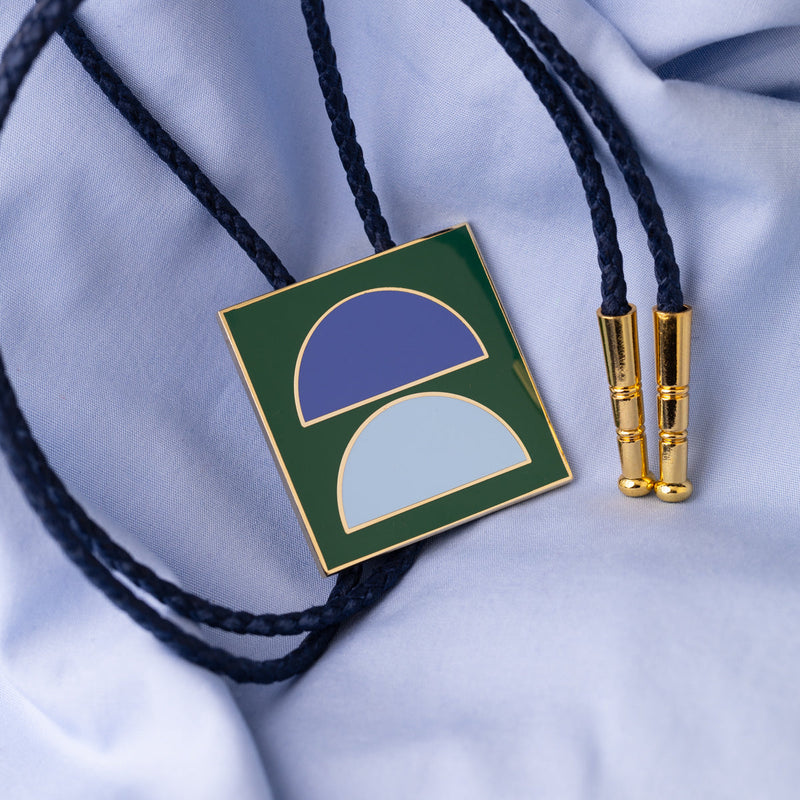 Double Arch Bolo Tie