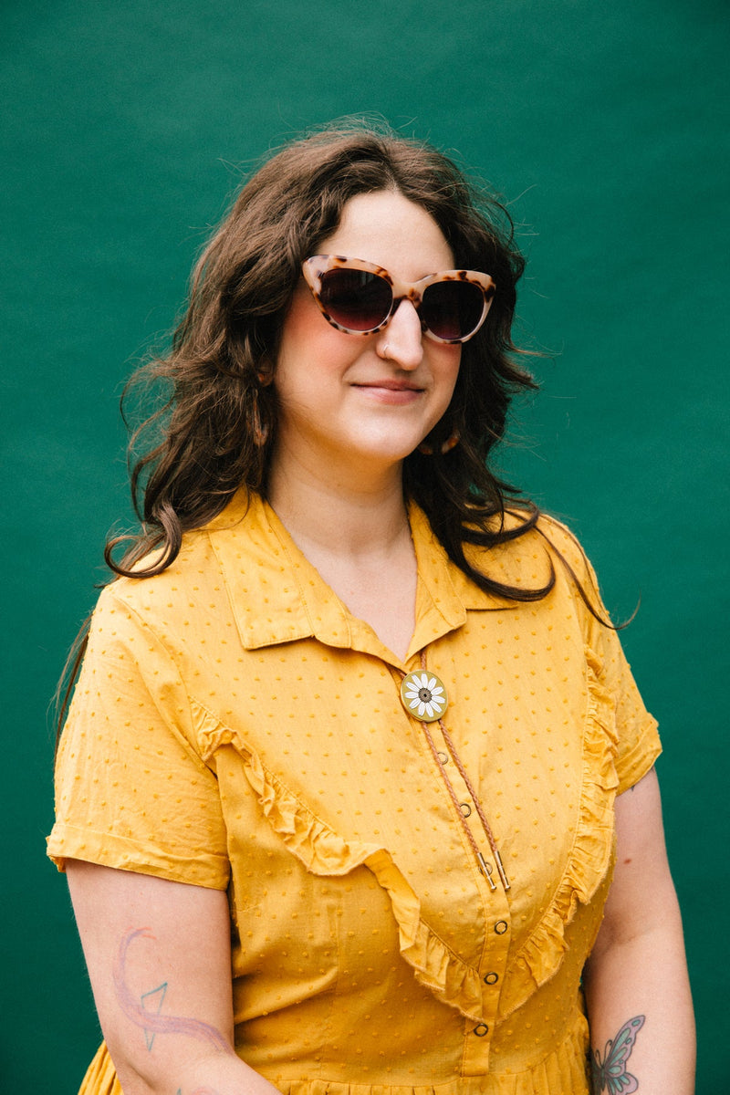 Chamomile Bolo Tie