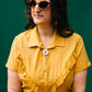 Daisy Hex Tile Bolo Tie