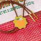 Wavy Orange Bolo Tie