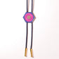 Zinnia Hex Tile Bolo Tie