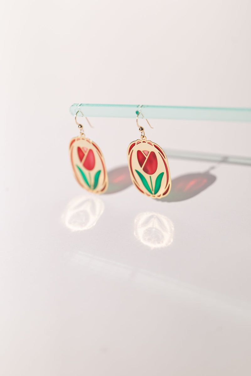 Tulip Translucent Earrings