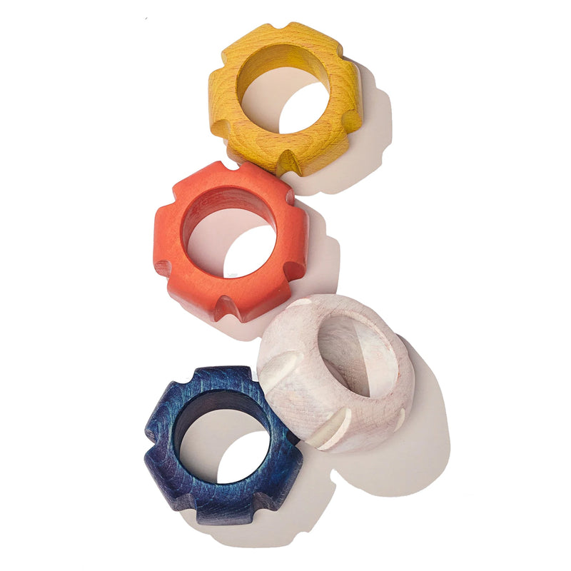 Napkin Ring Set - Bold